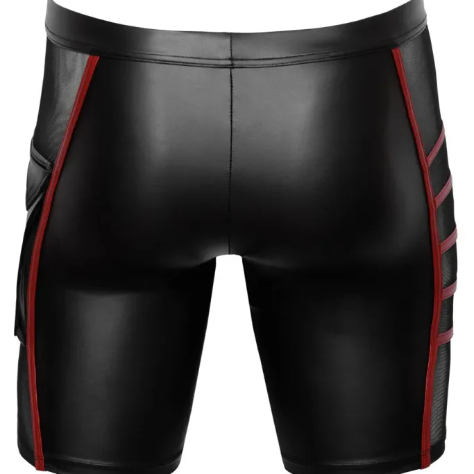NEK Black and Red Shorts