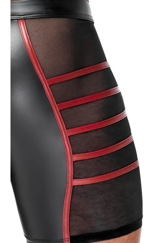 NEK Black and Red Shorts