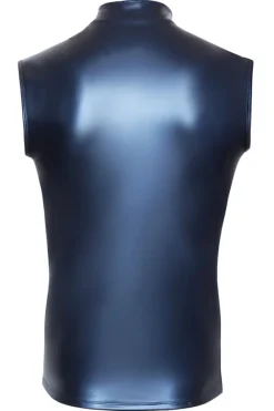 NEK Blue Metallic Shirt
