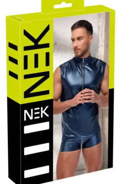 NEK Blue Metallic Shirt