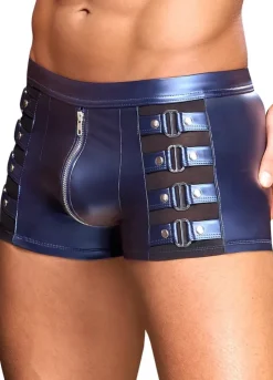 NEK Blue Metallic Shorts