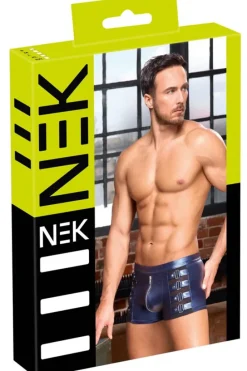 NEK Blue Metallic Shorts