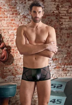 NEK Mens Wetlook and Mesh Pants