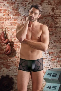 NEK Mens Wetlook and Mesh Pants