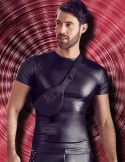 NEK Mens Wetlook Top (S, XL)