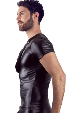 NEK Mens Wetlook Top (S, XL)