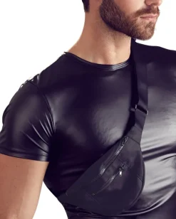 NEK Mens Wetlook Top (S, XL)