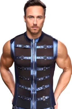NEK Metallic Blue Shirt