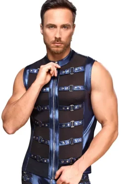 NEK Metallic Blue Shirt