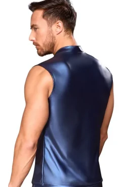 NEK Metallic Blue Shirt