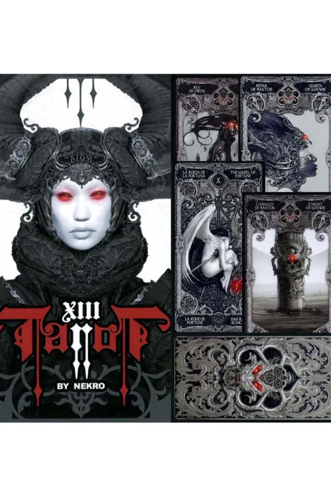 Nemesis Now Nekro Tarot Cards