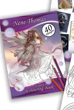 Nemesis Now Nene Thomas Fairy Colouring Book