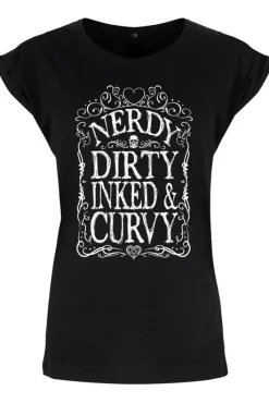 Grind Nerdy Dirty Inked and Curvy T-Shirt