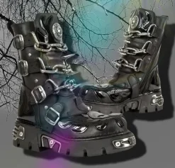 New Rock Boots New Rock 727 S1 Boots (UK3, 4)