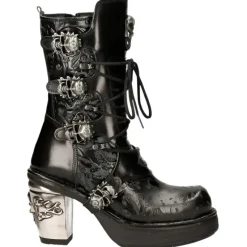 New Rock Boots New Rock Anki NRK Skull Boots M.8366
