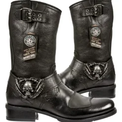 New Rock Boots New Rock Biker Boots M.GY07