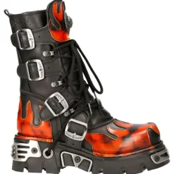 New Rock Boots Red Flame M.591-S1 (UK3, 13)
