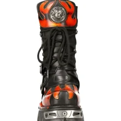 New Rock Boots Red Flame M.591-S1 (UK3, 13)