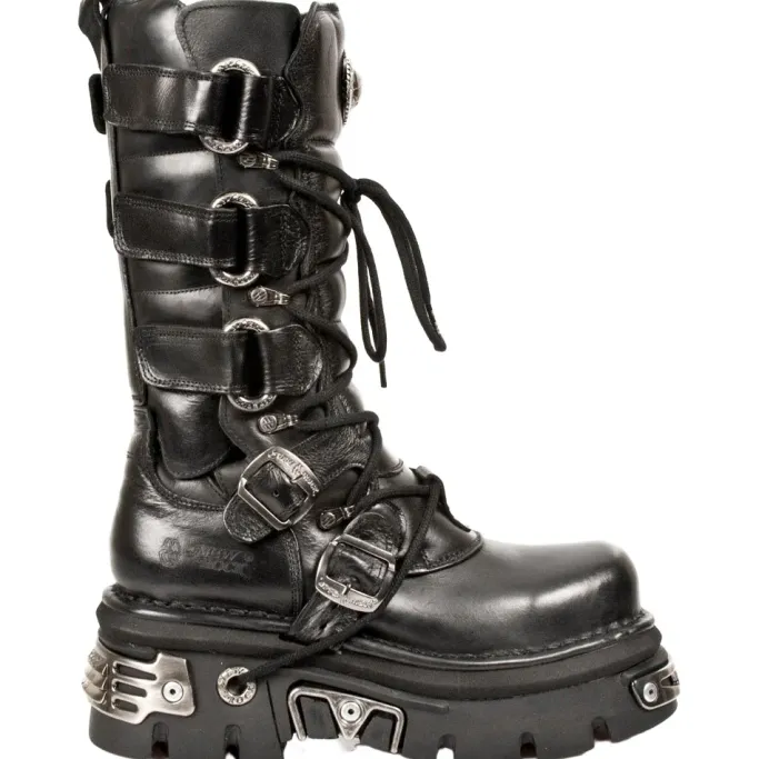 New Rock Boots Velcro 474