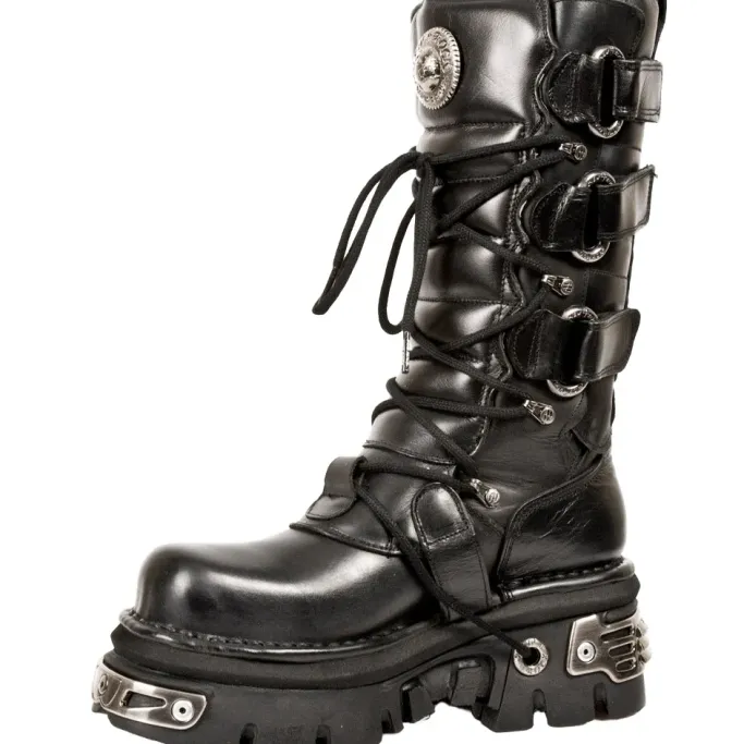 New Rock Boots Velcro 474