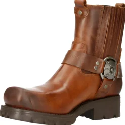 New Rock Boots New Rock Brown Motorcycle Boots