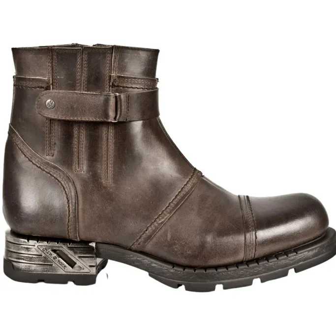 New Rock Boots New Rock Brown Motorock Boots M.MR013-S2