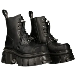 New Rock Boots New Rock Combat Boots M.NEWMILI083
