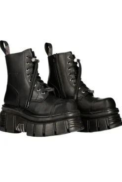 New Rock Boots New Rock Combat Boots M.NEWMILI083