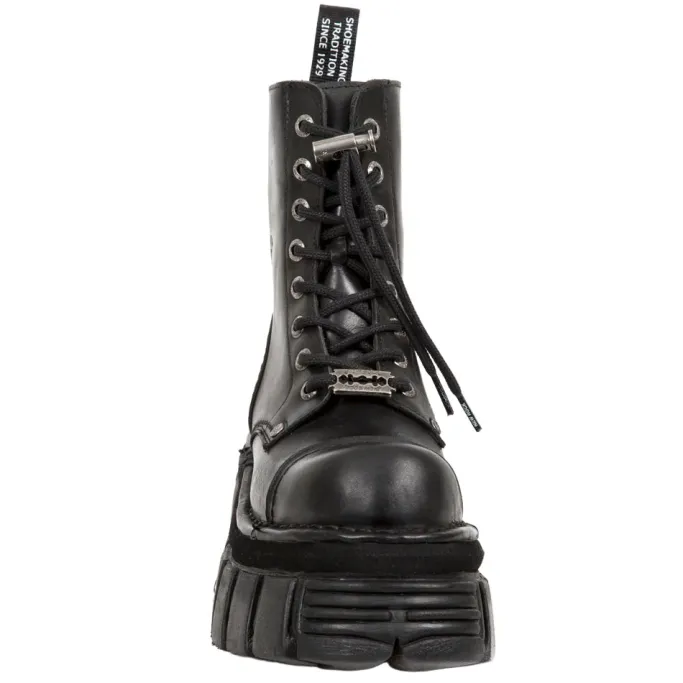 New Rock Boots New Rock Combat Boots M.NEWMILI083