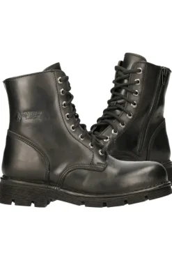 New Rock Boots New Rock Combat Boots M-NEWMILI084-S1