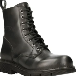 New Rock Boots New Rock Combat Boots M-NEWMILI084-S1