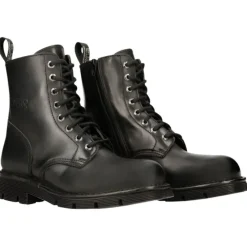 New Rock Boots New Rock Combat Boots M-NEWMILI084-S1