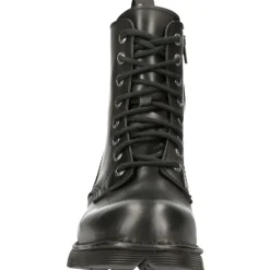 New Rock Boots New Rock Combat Boots M-NEWMILI084-S1