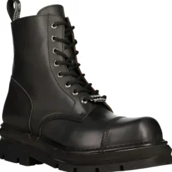 New Rock Boots New Rock Combat Boots M.NEWMILI083