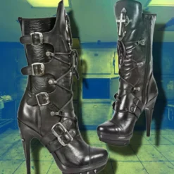 New Rock Boots New Rock Cross Boots M-PUNK061-S1