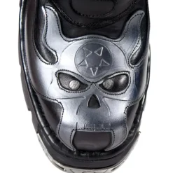 New Rock Boots New Rock Flame Boots, Demon Skull M.107-S2