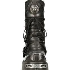 New Rock Boots New Rock Flame Boots, Demon Skull M.107-S2
