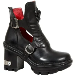 New Rock Boots New Rock Fleur De Lys Shoes M.NEOTYRE66-S1 (UK8)