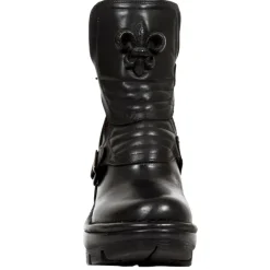 New Rock Boots New Rock Fleur De Lys Shoes M.NEOTYRE66-S1 (UK8)