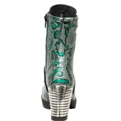 New Rock Boots New Rock Green Boots M.TR001-S7