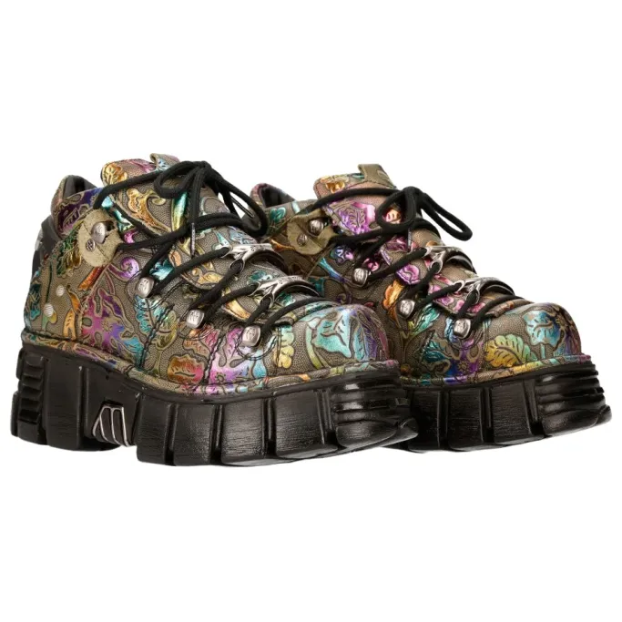 New Rock Boots New Rock Holo Shoes M-106N-S73