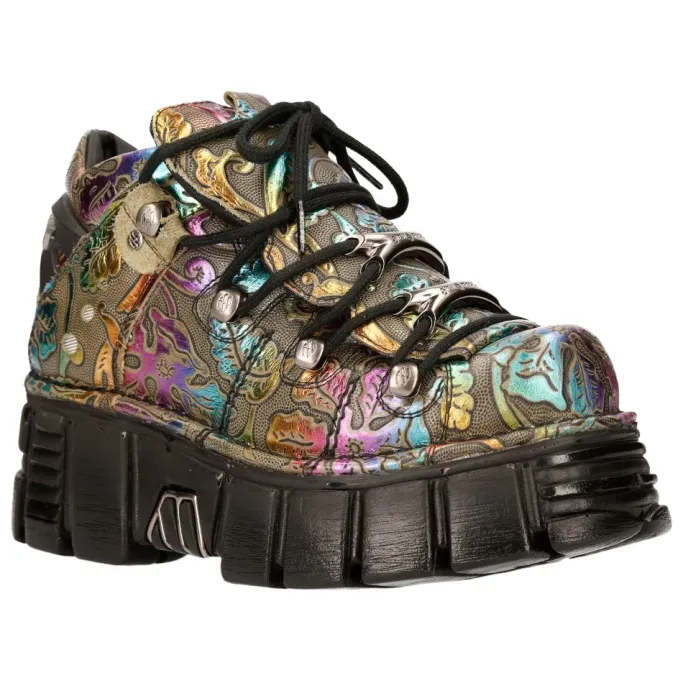 New Rock Boots New Rock Holo Shoes M-106N-S73