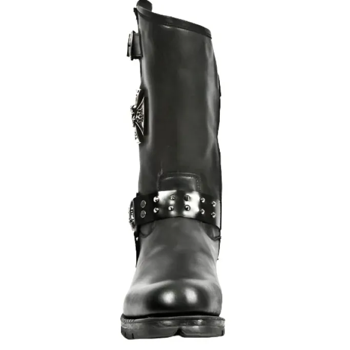 New Rock Boots New Rock Iron Cross Boots M.MR030-S1