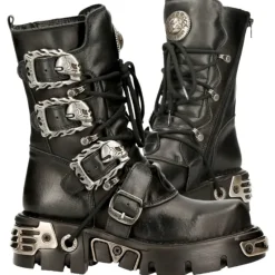 New Rock Boots New Rock Metallic Boots M.391-S1