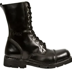 New Rock Boots New Rock Military Combat Boots M.NEWMILI10-S1