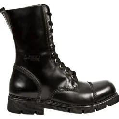 New Rock Boots New Rock Military Combat Boots M.NEWMILI10-S1