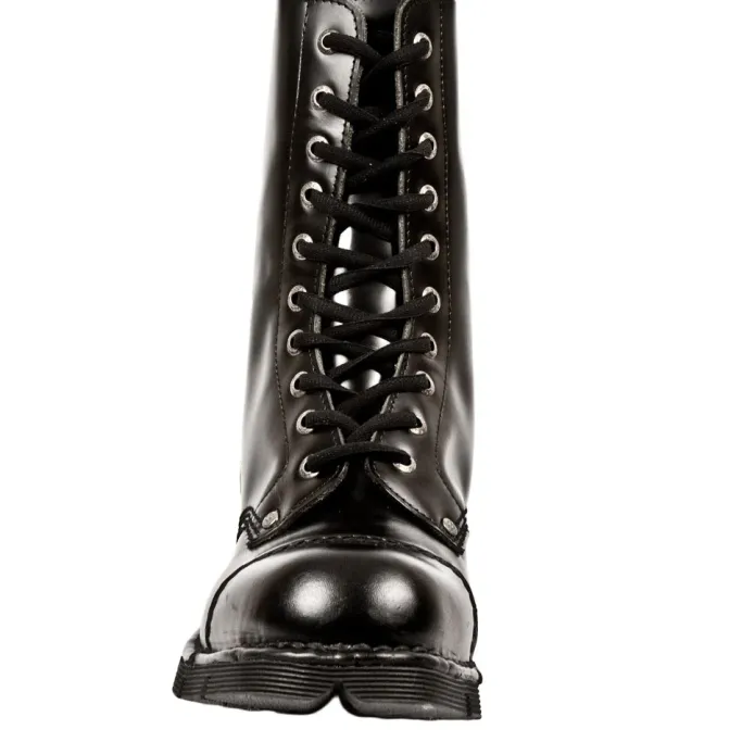 New Rock Boots New Rock Military Combat Boots M.NEWMILI10-S1