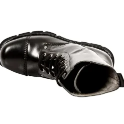 New Rock Boots New Rock Military Combat Boots M.NEWMILI10-S1