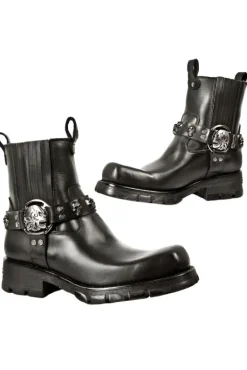 New Rock Boots New Rock Motorcycle Ankle Boots M.7621-S1