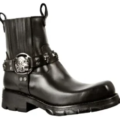 New Rock Boots New Rock Motorcycle Ankle Boots M.7621-S1